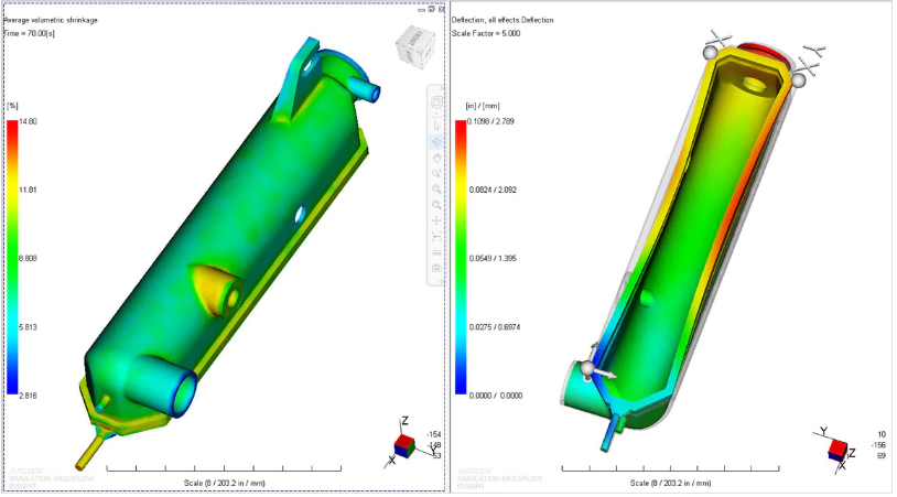 Understanding Warpage and Shrinkage in Moldflow Insight